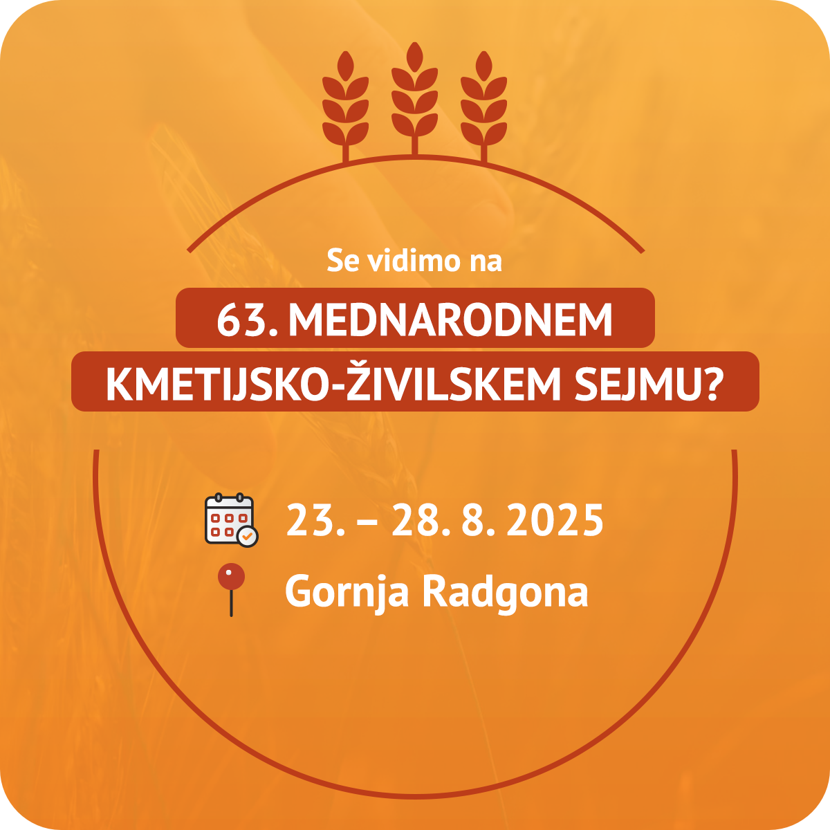 Obiščite nas na sejmu AGRA