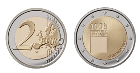 V obtok prihajajo novi spominski kovanci, posvečeni 100. obletnici ustanovitve Univerze v Ljubljani