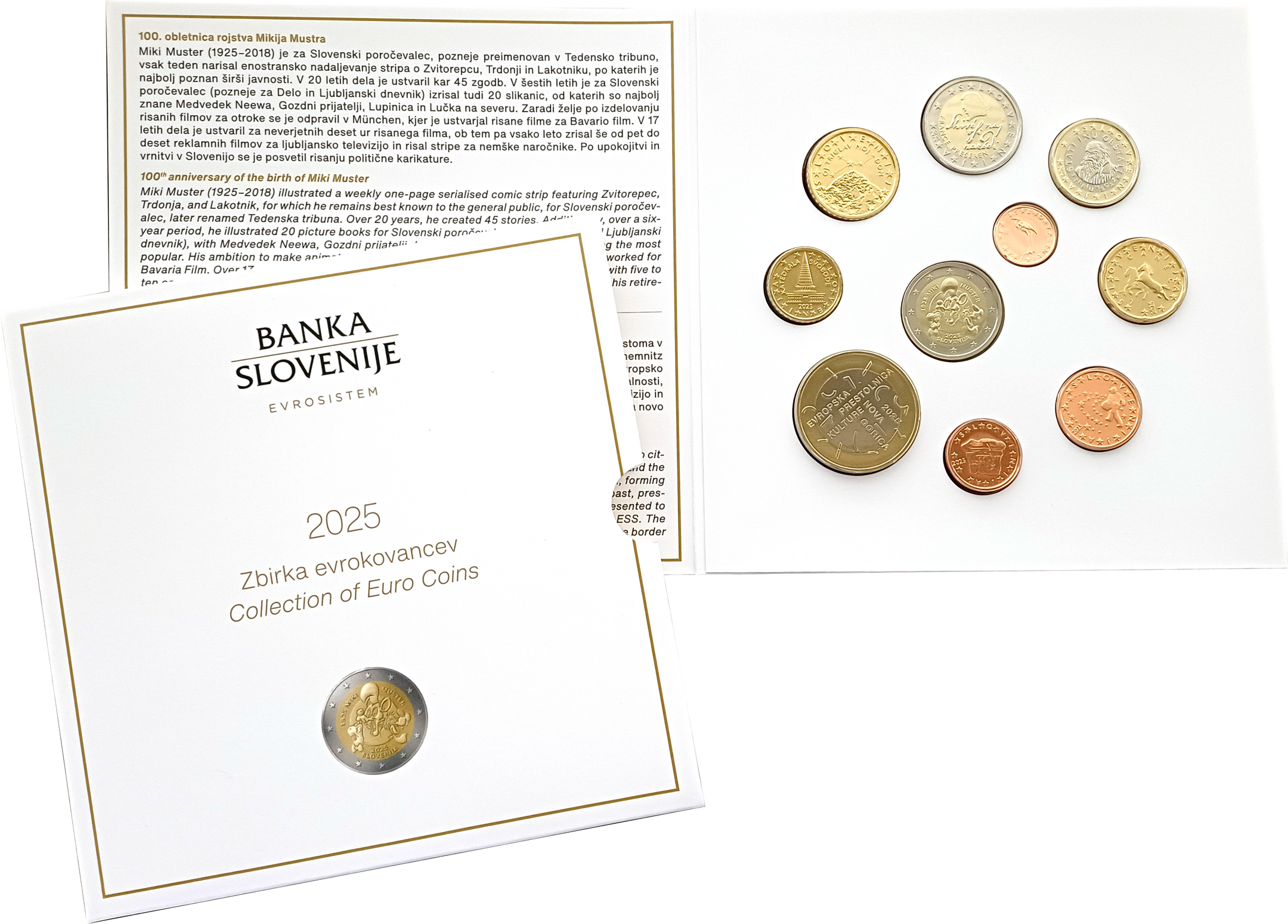 Zbirka evrokovancev 2025